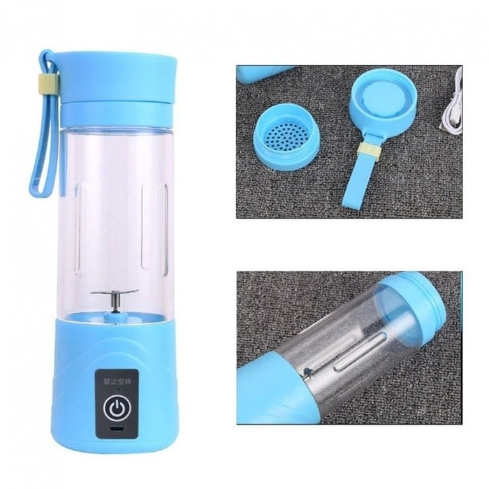 Jual Shake N Go Blender Portable Rechargeable Juicer Charger Juice Cup