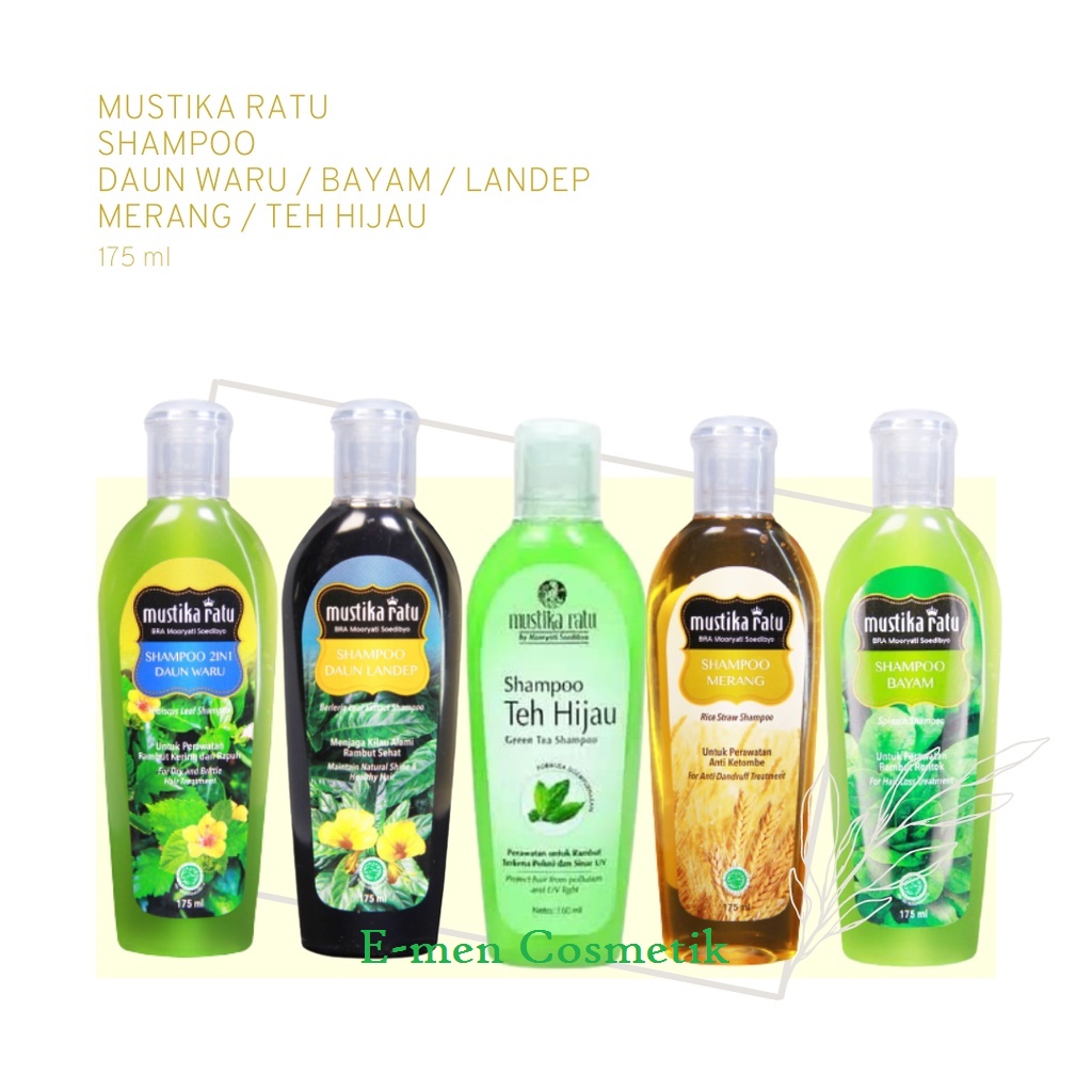 Jual MUSTIKA RATU Shampoo 175ml | Shopee Indonesia