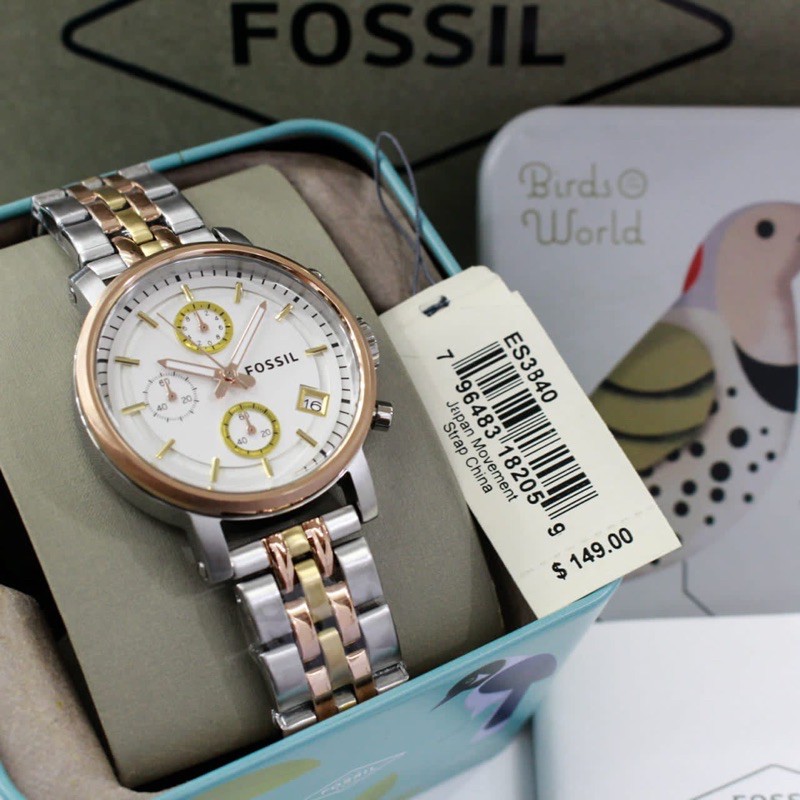 Jual Jam Wanita Fossil ES3840 ES2198 ES2197 ES3494 Original Baterai FullSet Shopee Indonesia