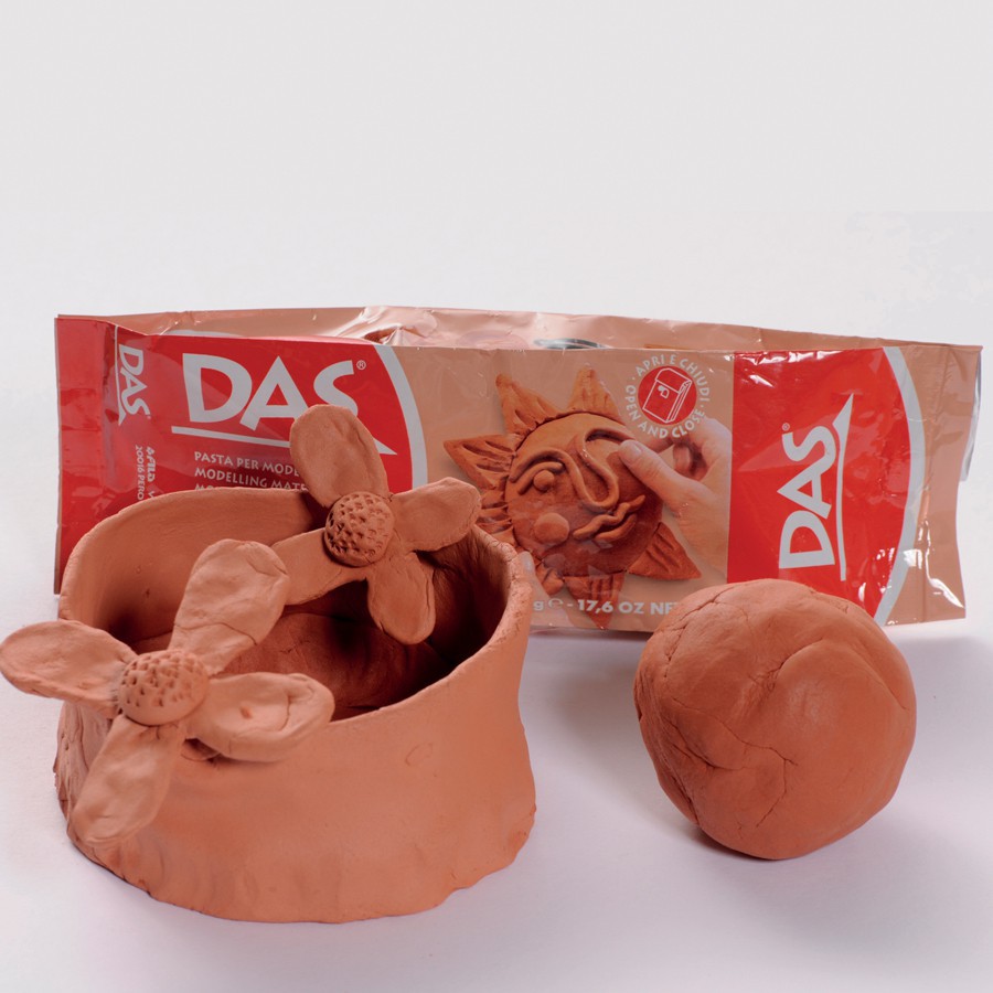 1 kilogram DAS clay - terracota clay - air dry modelling clay
