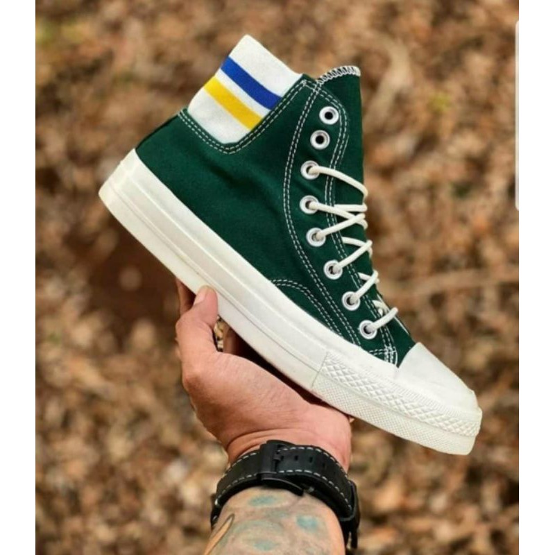 Jual converse allstar 1970s retro stripe army rind premium | Shopee ...