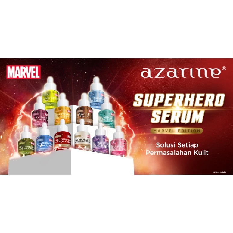 Jual AZARINE SERUM X MARVEL SERIES | Shopee Indonesia