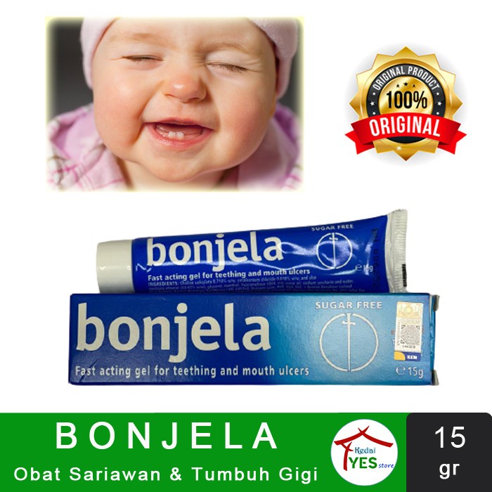 Jual Bonjela Gel pereda sakit tumbuh gigi dan sariawan Balita dan ...