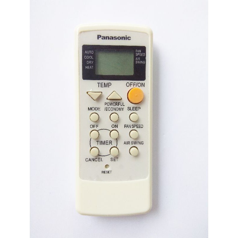 Jual REMOT REMOTE AC NATIONAL PANASONIC A75C2271 A75C1009 KUALITAS ...