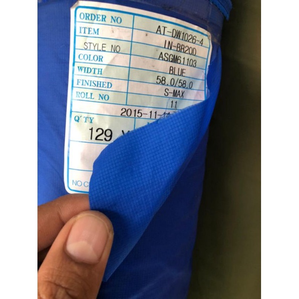 Jual kain wp nylon 20d nilon ripstop kain bahan tenda ultralight kain ...