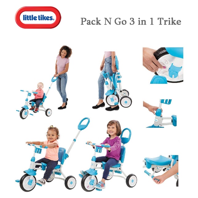 Little tikes pack n best sale go 3 in 1 trike