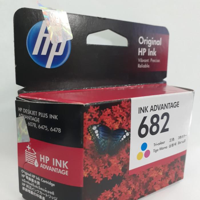 Jual Tinta Printer Hp Deskjet 682 Color Original Ink Catridge Garansi Resmi Shopee Indonesia 4969