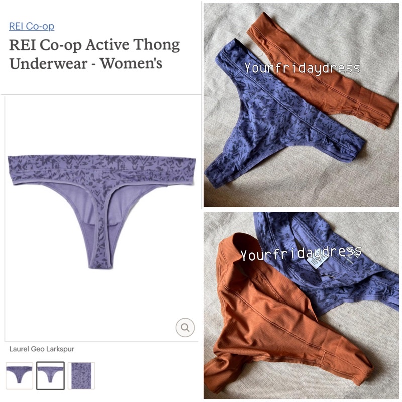 Jual Rei Active Thongs Bikini Panty Briefs For Gym Enthusiast Yoga