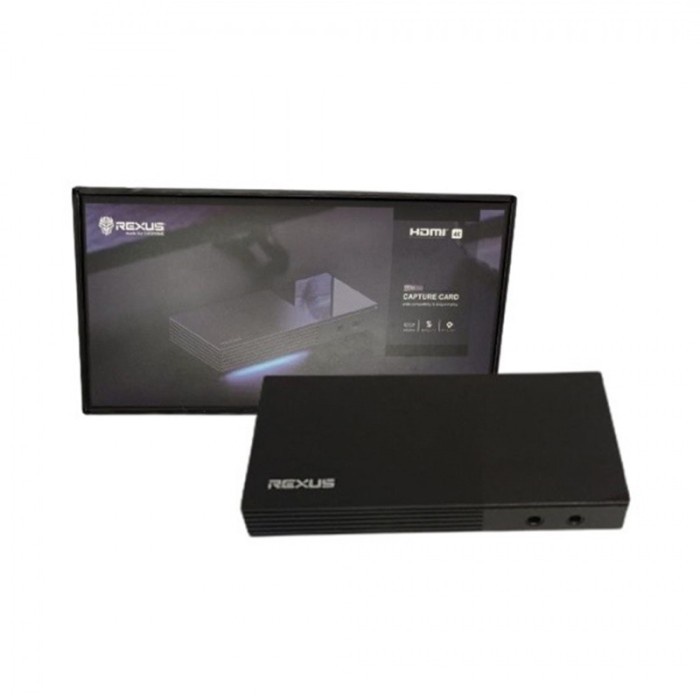 Jual Rexus HD200 HDMI 4K Game Video Capture Card Stream and Record ...