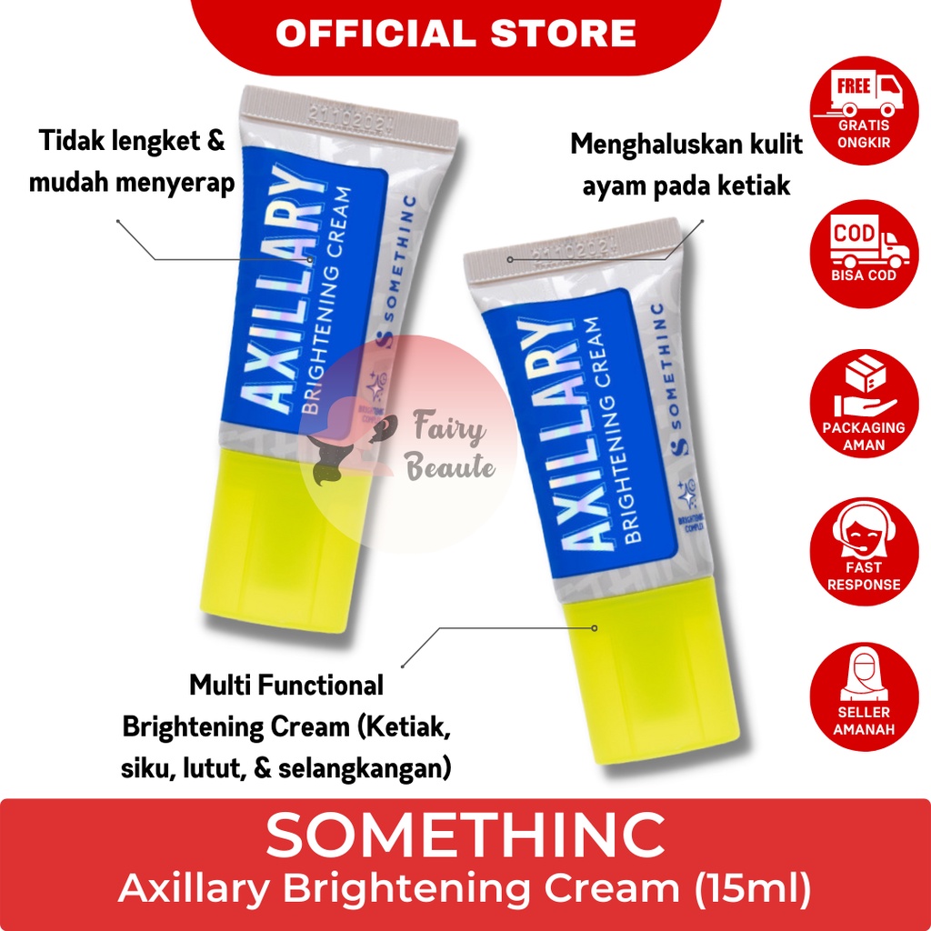 Jual SOMETHINC Axillary Brightening Cream - Krim Ketiak Kinclong dalam ...