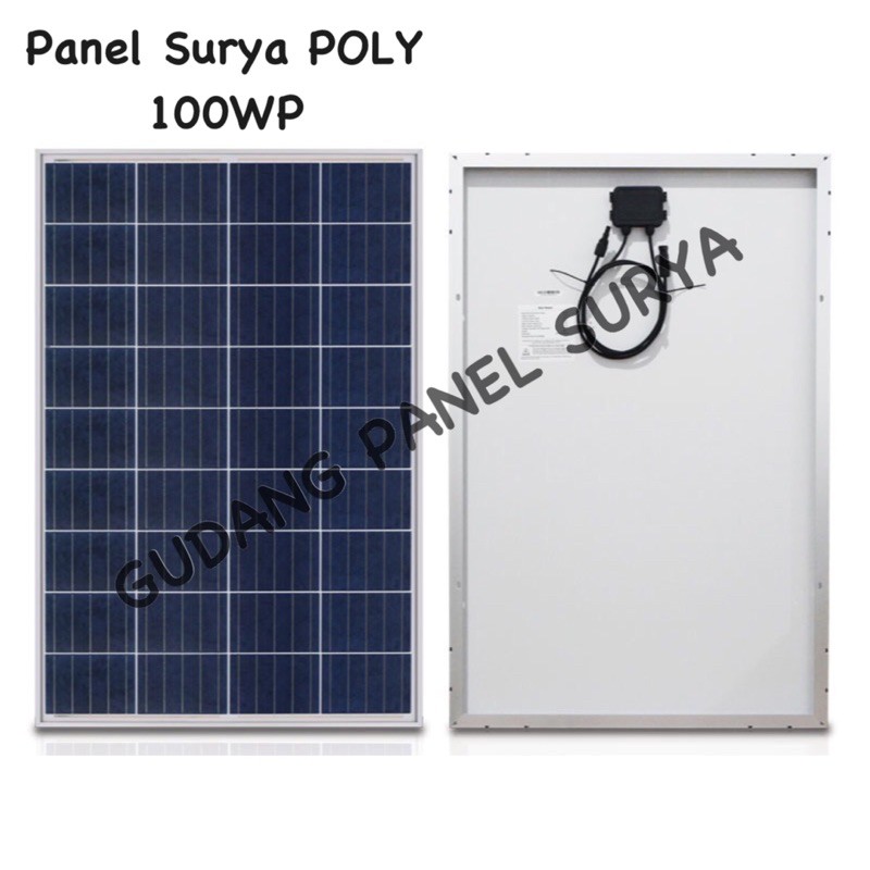 Jual Panel Surya Solar Panel Solarcell SOLANA POLY 100WP 100 WP ...