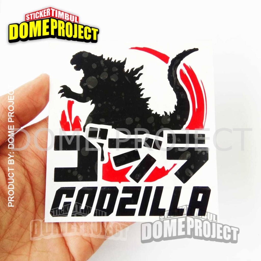 Jual Stiker Cutting GODZILLA – Sticker Motor & Mobil Aesthetic ...