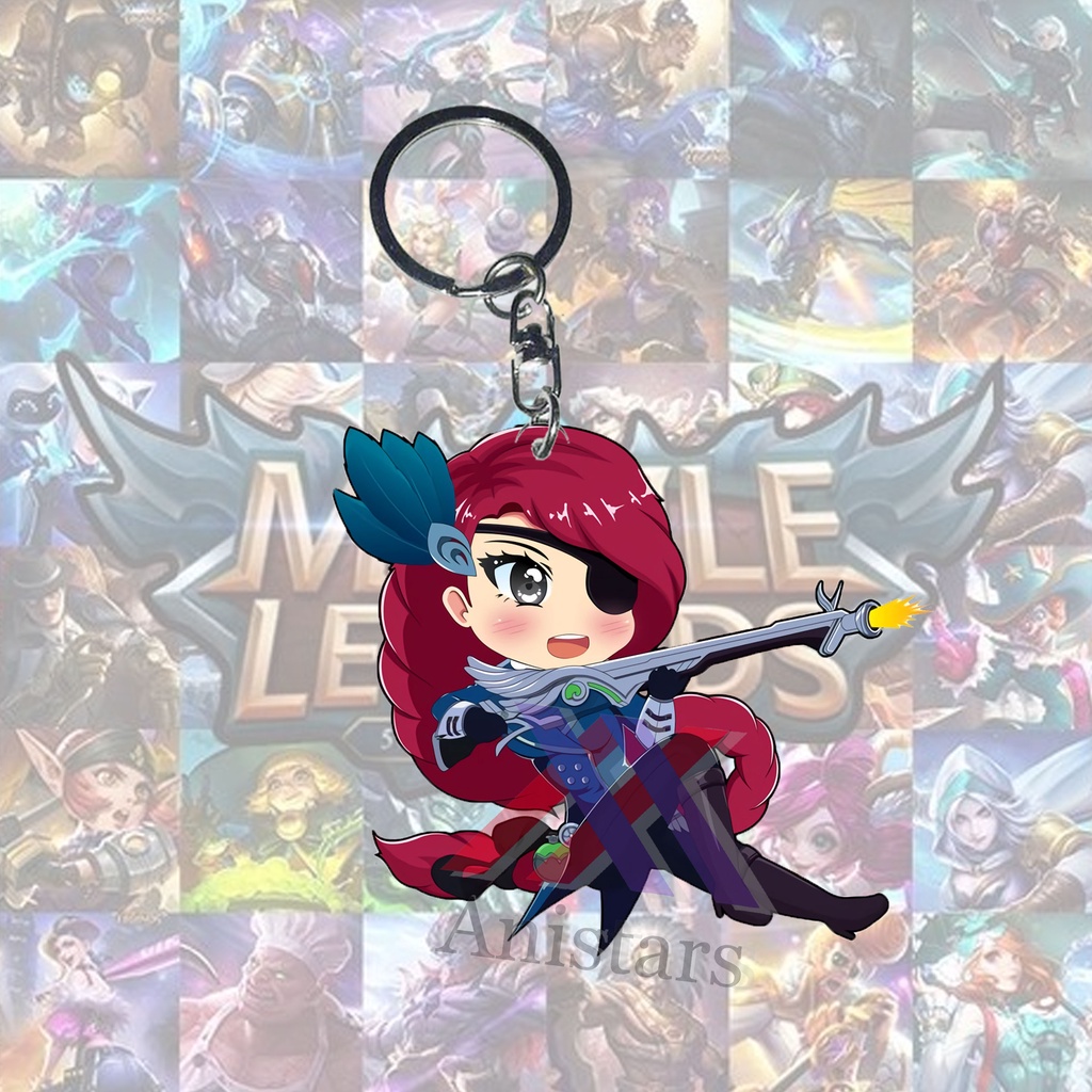 Jual Gantungan Kunci Mobile Legends - Key Chain - Strap hp - Pinch ...