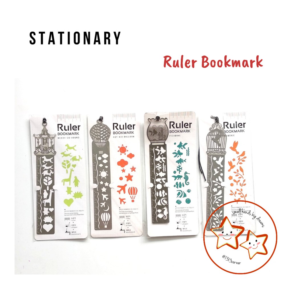 Jual Ruler Bookmark/ Pembatas buku dengan penggaris dan cetakkan ...