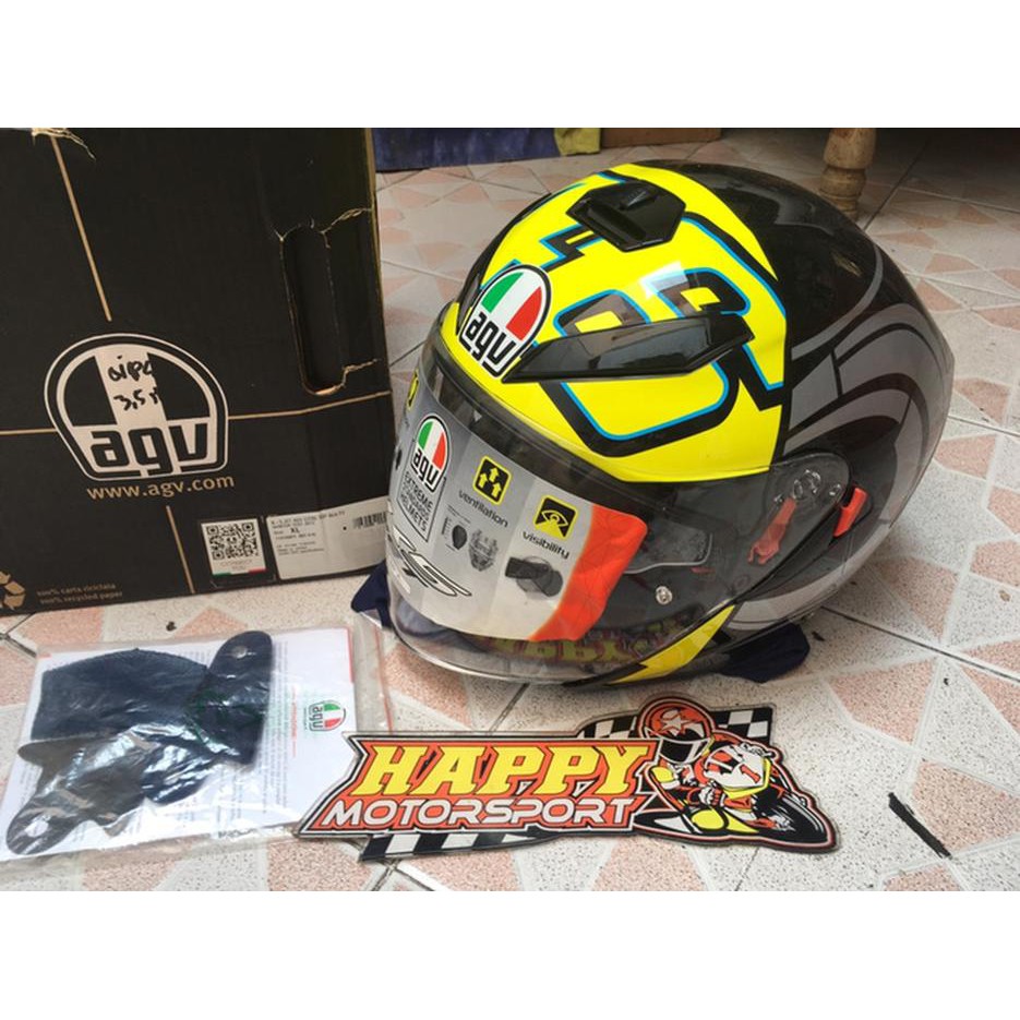 Helm half 2024 face agv