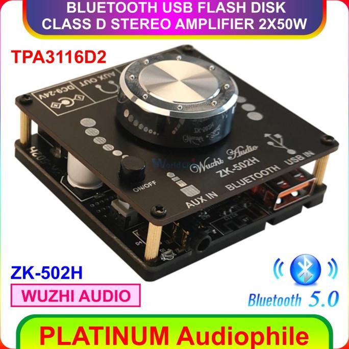 Jual TPA3116 Bluetooth Amplifier Class D 2x50W Class D Amplifier ZK ...