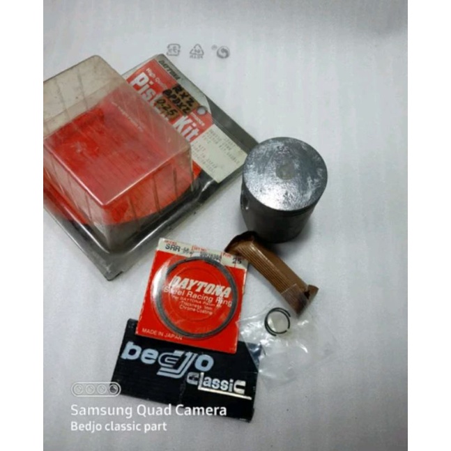 Jual Piston Seher Kit Set Racing Daytona Yamaha Rxz Ukuran Os