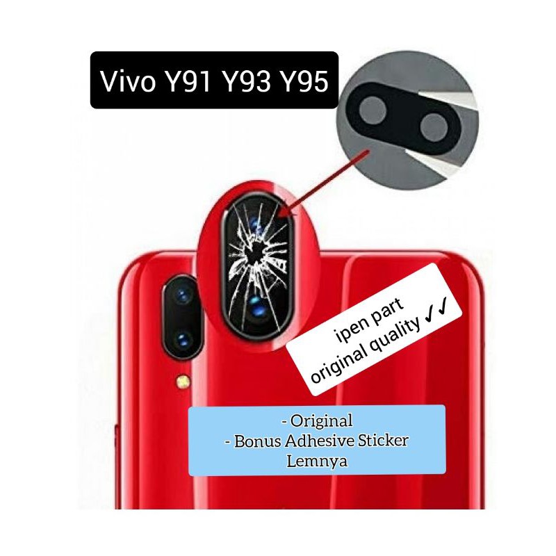 Jual Kaca Lensa Kamera Vivo Y91 Y93 Y95 Original Camera Belakang Lens Shopee Indonesia 5925