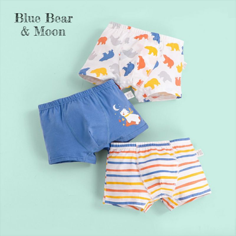 Jual Madre Kids - Celana Dalam Anak Laki (Kids Underwear) Set 3 in