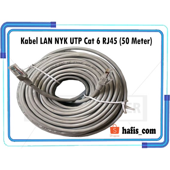 Jual Kabel Lan Nyk Utp Cat Rj Meter Shopee Indonesia