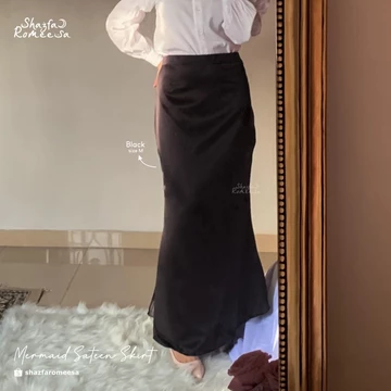 Mermaid Sateen Skirt Exclusive Rok Satin BISA CUSTOM UKURAN DAN FURING