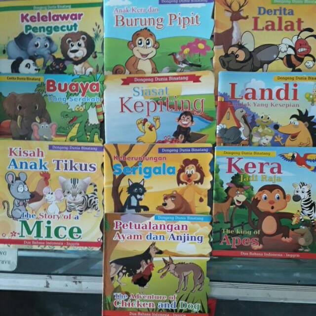 Jual Buku Cerita/dongeng Anak Full Colour | Shopee Indonesia