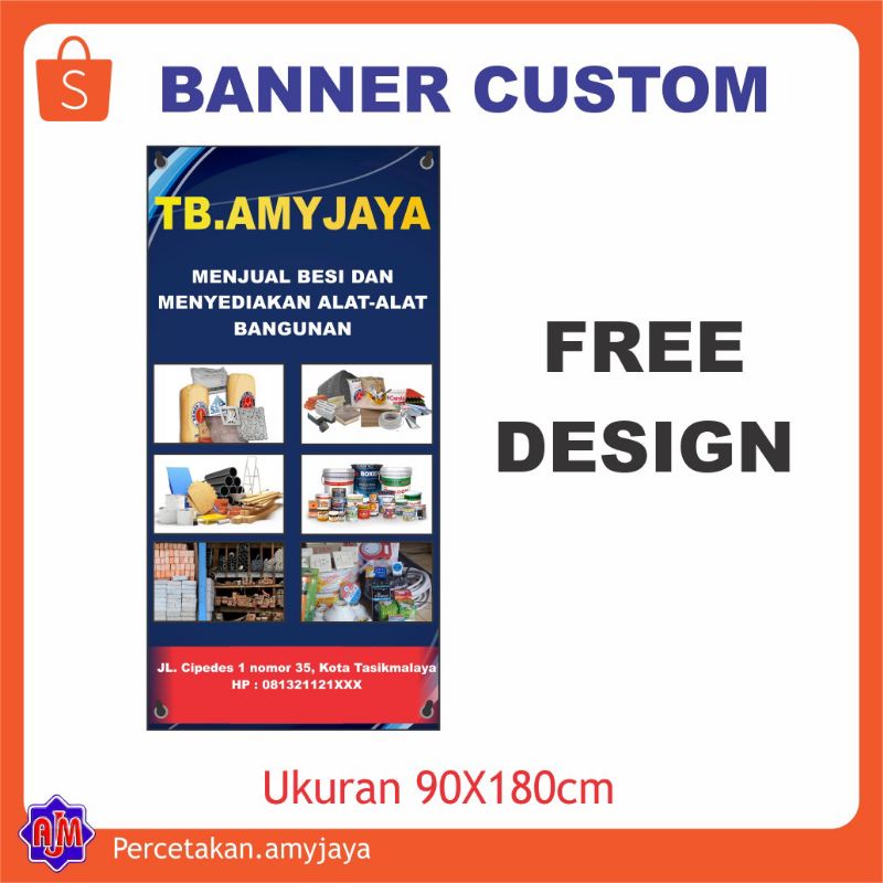 Jual BANNER CUSTOM | Shopee Indonesia