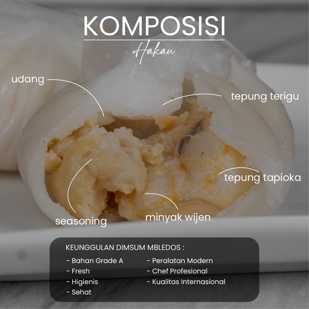 Jual Dimsum All Varian Isi 10 Pcs Frozen Food Halal Mbledos Shopee