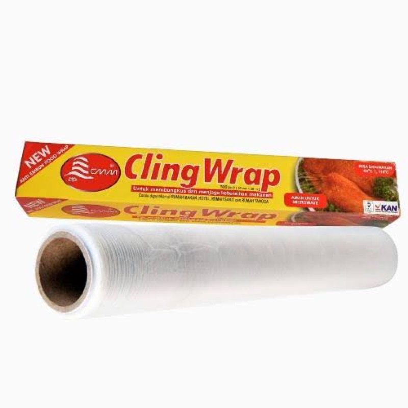 Jual Plastik Wrap 30cm / Wrapping 30cm x 30m Pisau / Wrapping Makanan