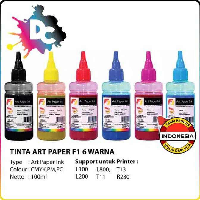Jual Tinta Printer Art Paper F1 Ink Black 100 Ml For Printer Epson