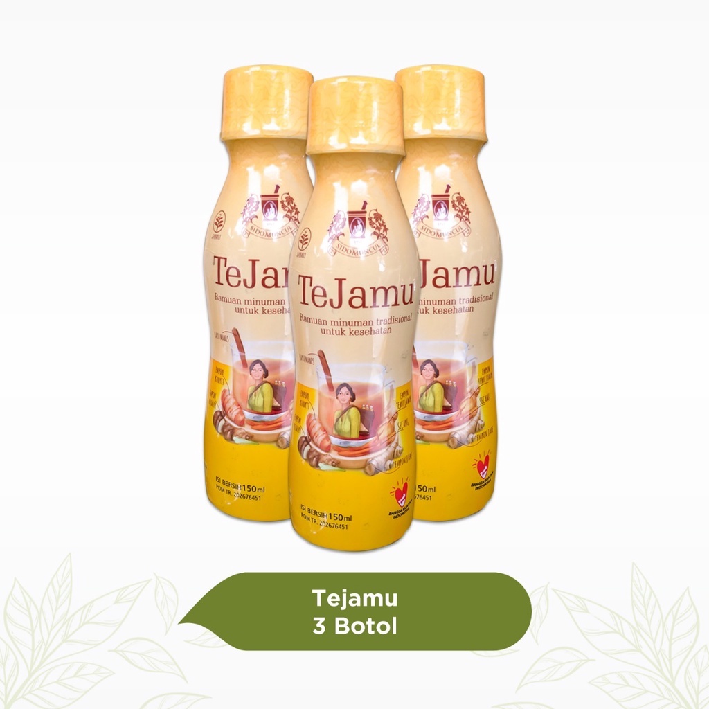 Jual Sidomuncul Heritage Tejamu RTD - 150 ml (3 Botol) | Shopee Indonesia