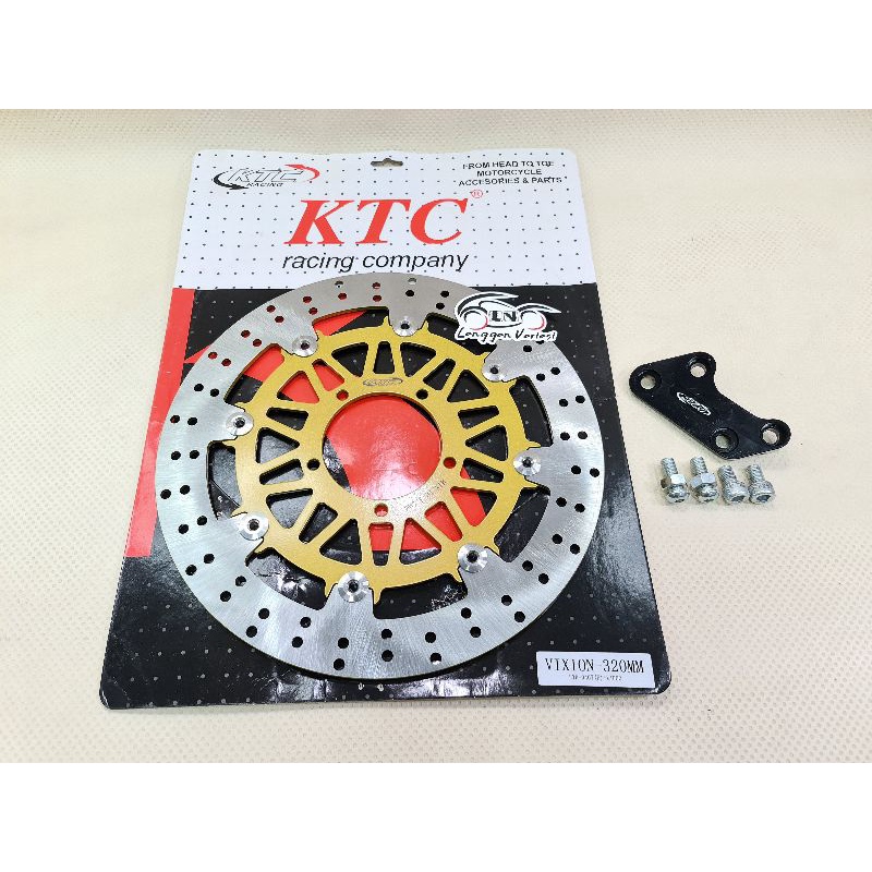 Jual Disc Brake Piringan Cakram Rem KTC Racing 320 mm Vixion Old / NVA