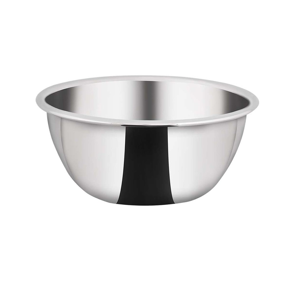 وعاء خلط دائري من الفولاذ المقاوم للصدأ من كوكفيل، 22 سم Cookville Stainless Steel Round Mixing Bowl, 22cm