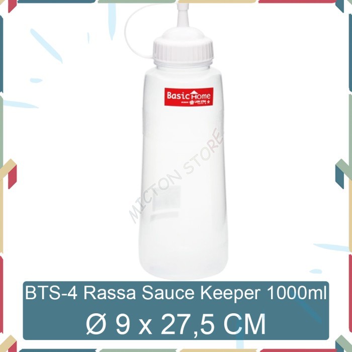 Jual Micton Lion Star Basic Home Bts Rassa Sauce Keeper Ml