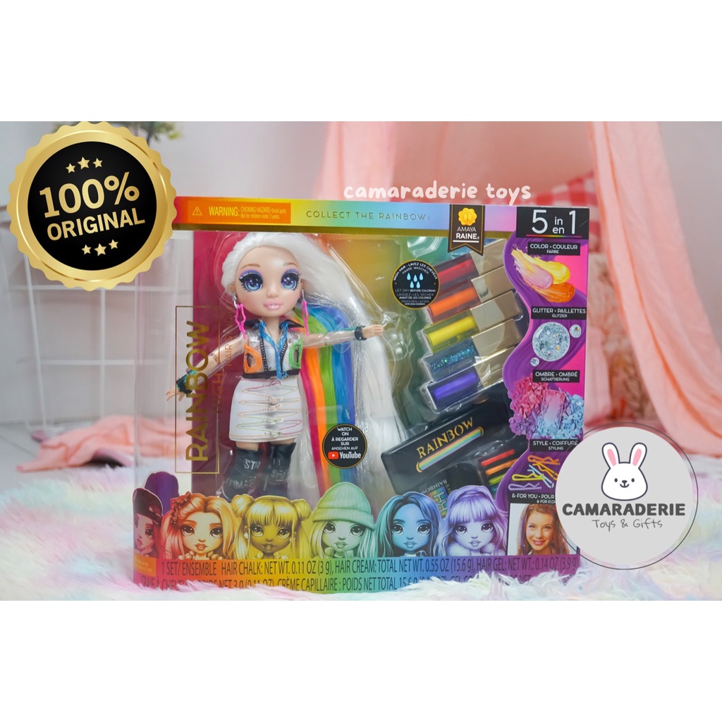  Jual Rainbow High Hair Studio –Create Rainbow Hair with Exclusive Doll 