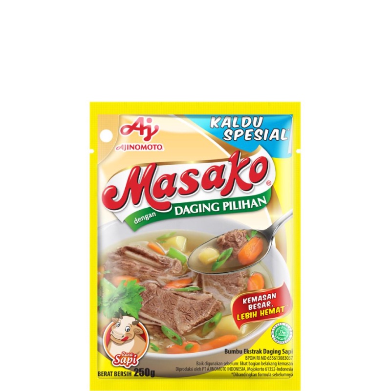 Jual Masako Rasa Sapi 250 gr | Shopee Indonesia