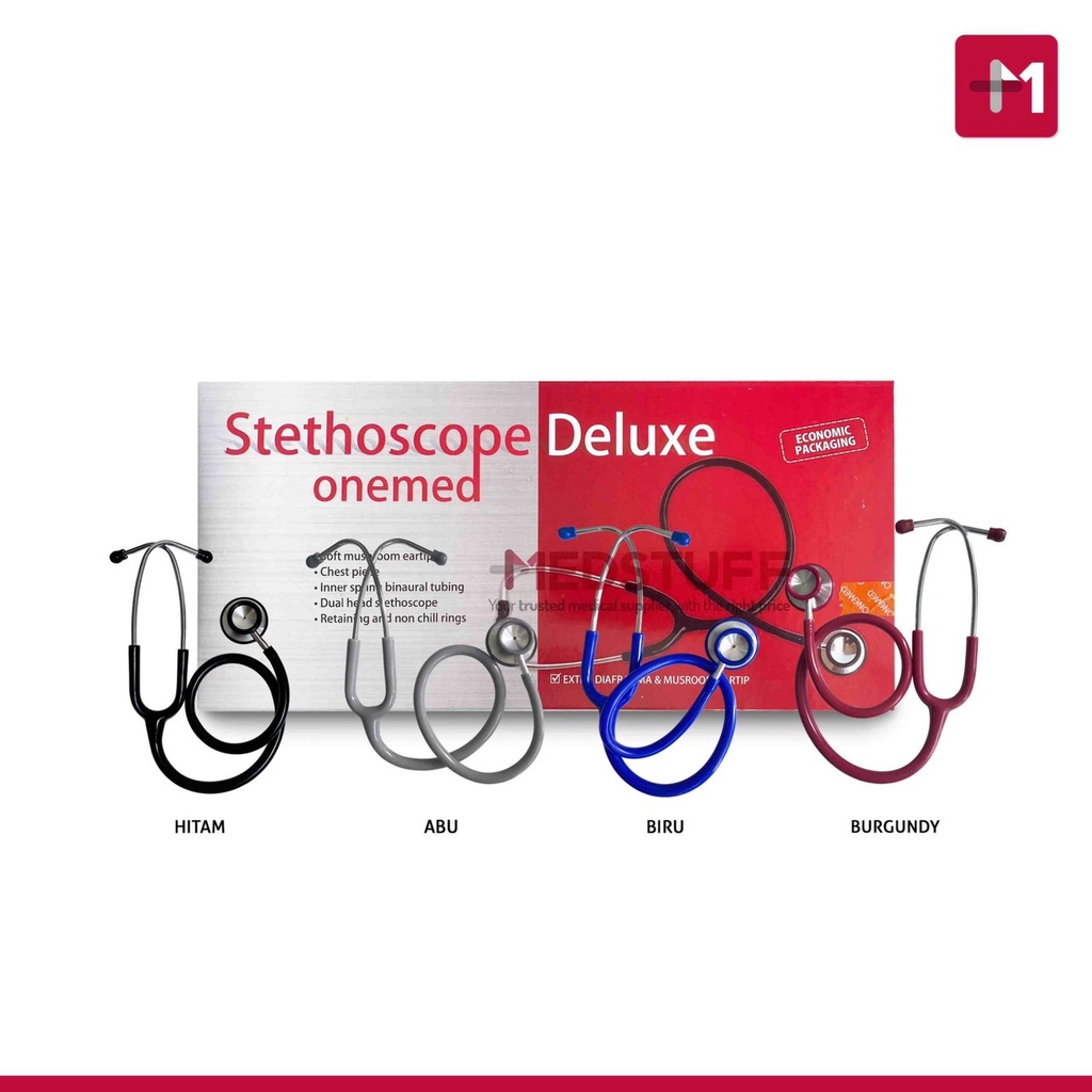 Jual Stetoskop Deluxe Onemed Stetoskop Onemed Deluxe Shopee Indonesia 6460