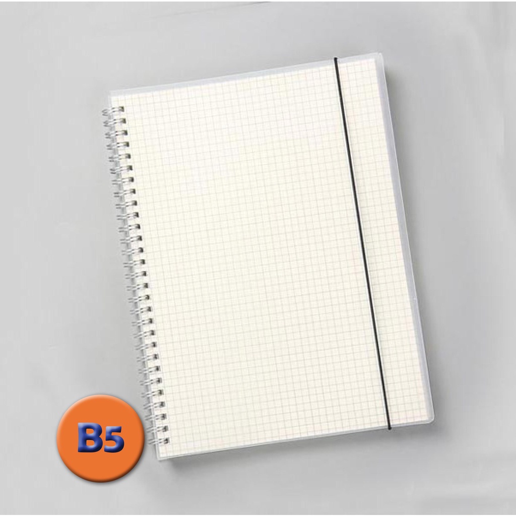 Jual [ rafibooks ] Notebook Spiral B5 Grid / Dotted - Buku Tulis ...