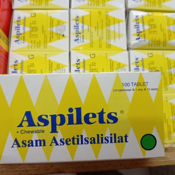 Jual aspilet 80 mg box @100 tablet | Shopee Indonesia