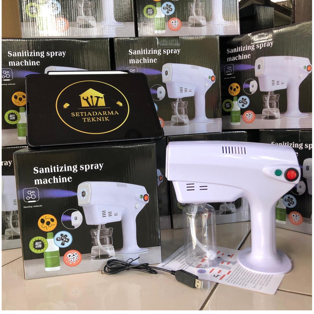 Jual MESIN FOGGING NANO//SANITIZING SPRAY MACHINE (MACHINE ONLY ...