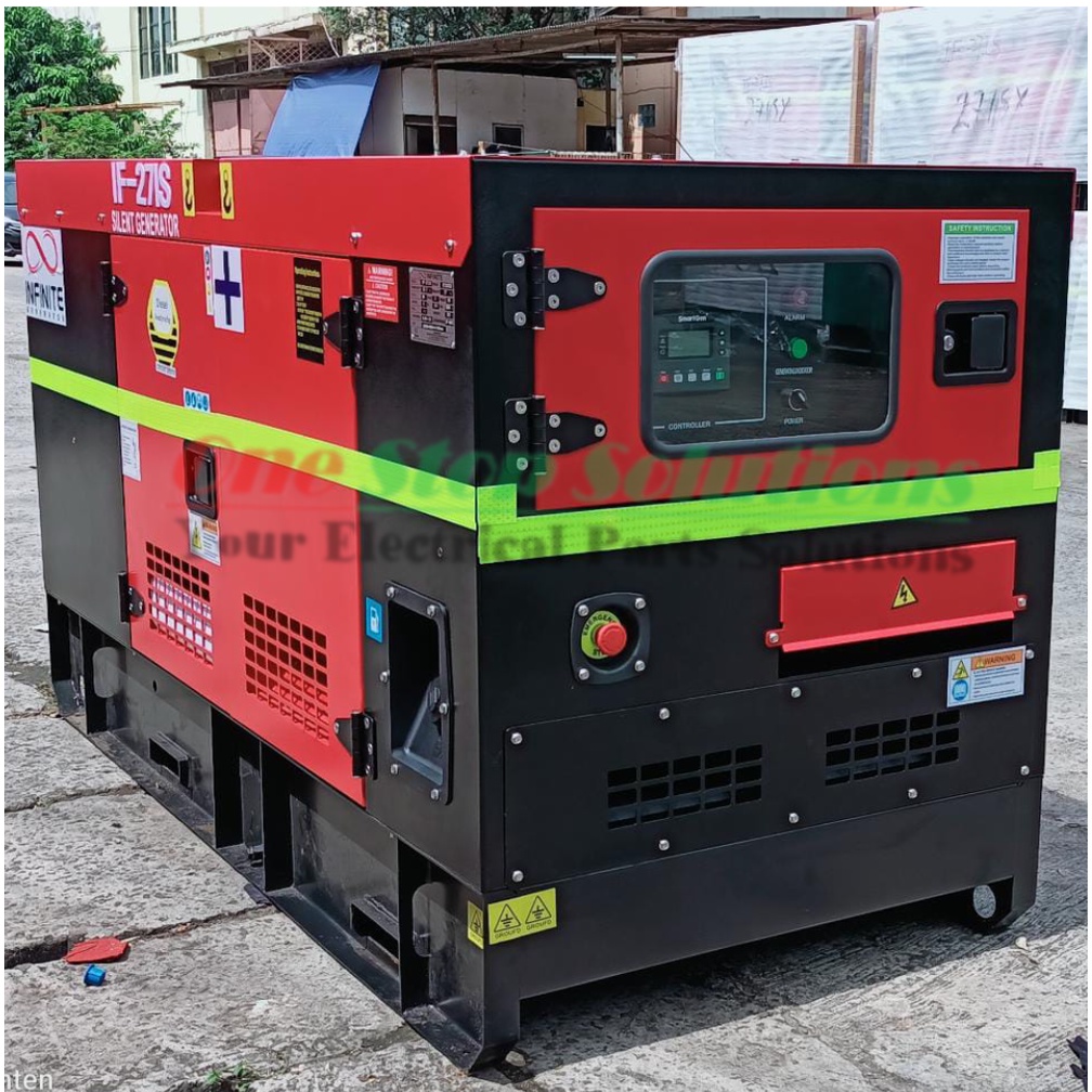 Jual GENSET INFINITE GENERATOR DIESEL GENSET SILENT IF-27IS 27 KVA ...