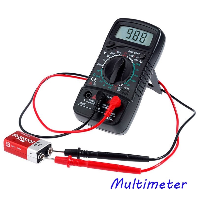 Jual Multimeter Avometer Multitester Digital Tester LCD AC DC Voltage ...