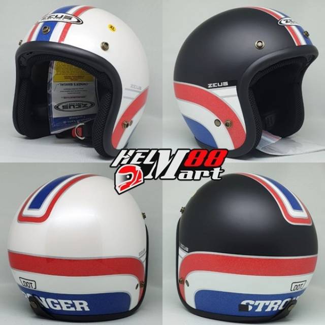 Helm retro hot sale vintage