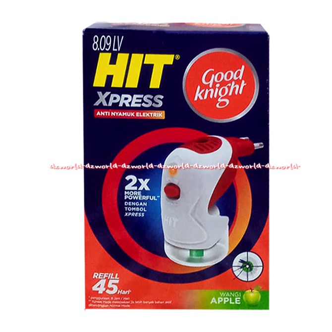 Jual Hit Expert Xpress 45malam Obat Nyamuk Apel Hit Colok Listrik Wangi ...