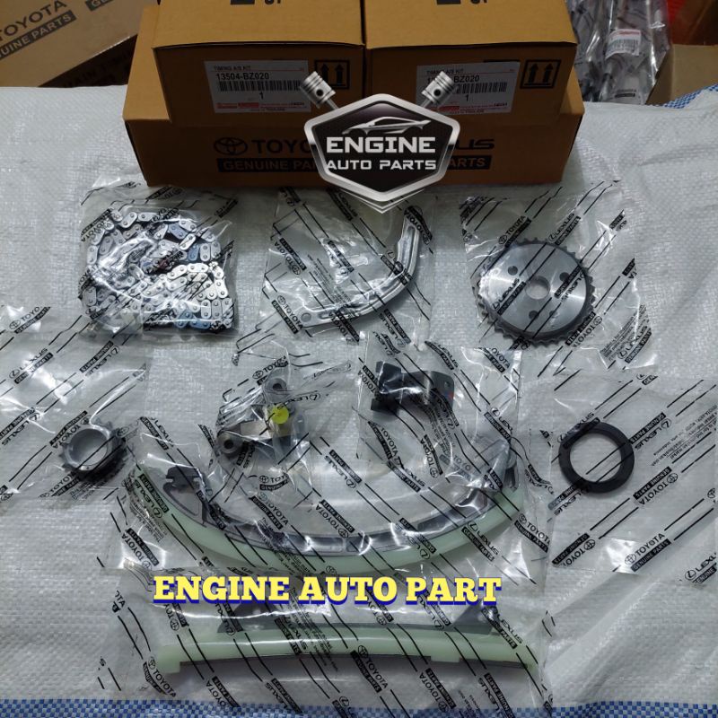 Jual CHAIN SET RANTAI KETENG SET TIMING CHAIN SET TOYOTA AVANZA 1.5CC ...