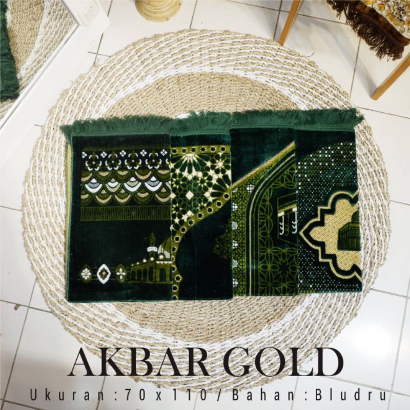 Jual Sajadah Turki Spigel Murah Terbaru ukuran 70×110 akbar gold super ...