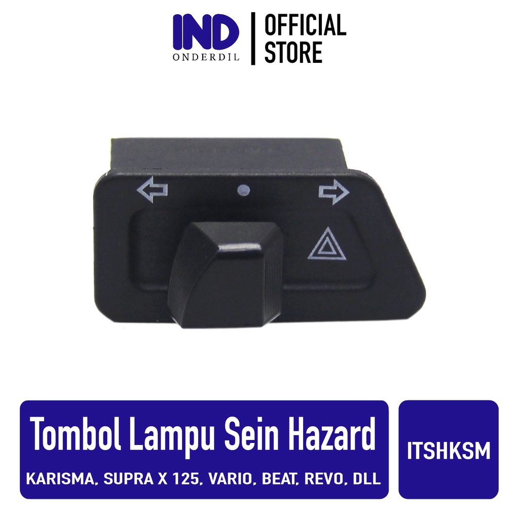 Jual IND Onderdil Tombol-Saklar Sein-Sen Hazard Vario 110 Karburator CW ...