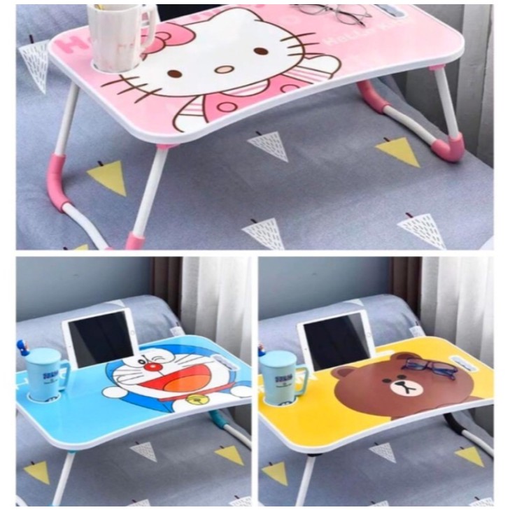 Jual Meja Belajar Kartun Laptop Computer Portable Lipat di Lantai ...