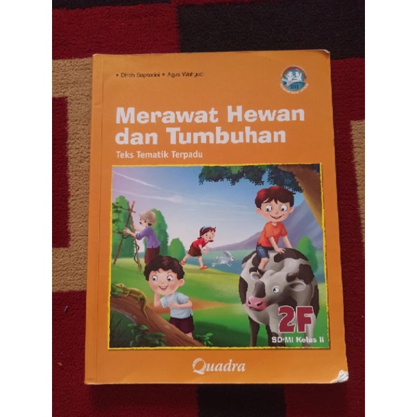 Jual BUKU BEKAS TEKS TEMATIK TERPADU KELAS 2 SD JILID 2F QUADRA ...