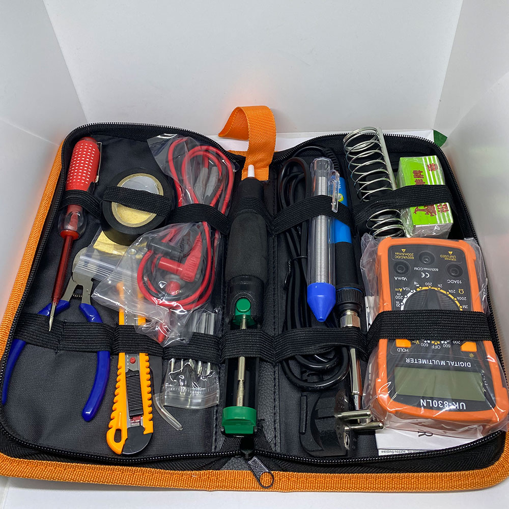 Jual HandsKit Soldering Iron Tool Kit set solder 110V 60W multimeter
